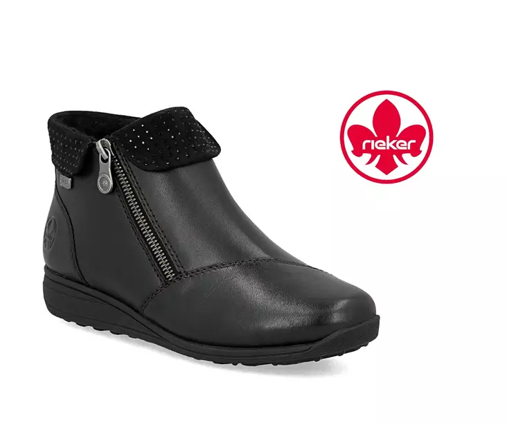 Rieker 47252-00 - Nahka nilkkurit - 47252-00 - 1