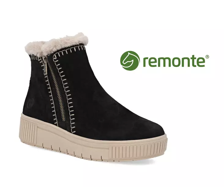 Remonte D3B70-03 - Nahka nilkkurit - D3B70-03 - 1