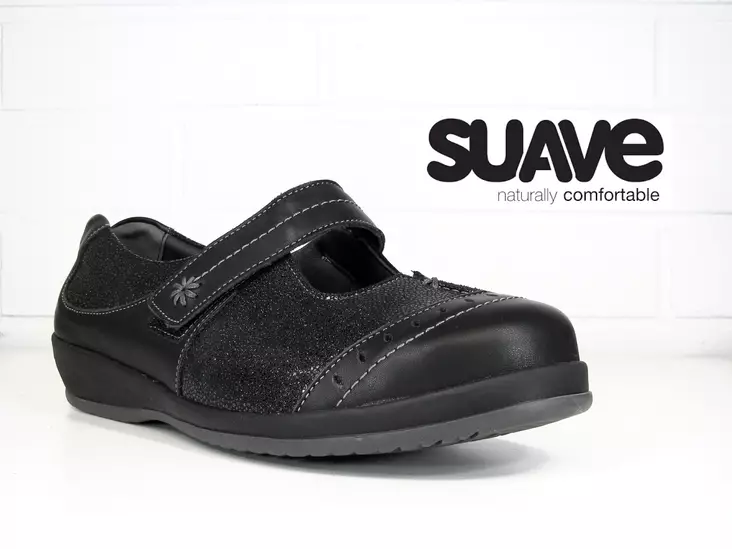 Suave remmikävelykenkä - Tilavat kävelykengät - 4601T24 - 1